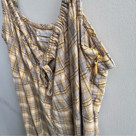 Cute Yellow/Gray Plaid Urban Outfitters Dress - Picture 6 of 10